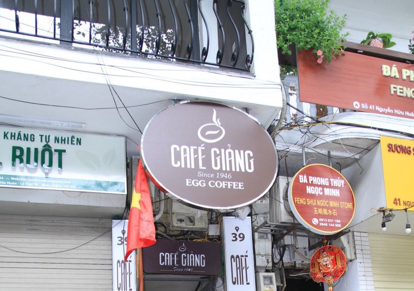 ハノイの老舗「Cafe Giang」のエッグコーヒーがおすすめ