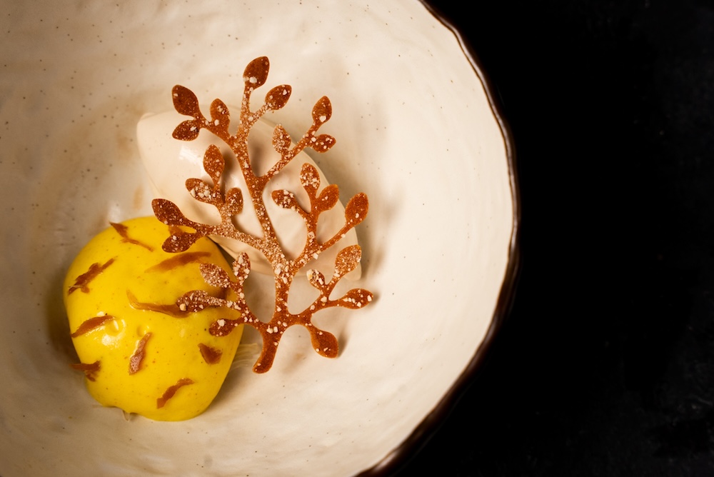 日本への留学経験が、料理や世界観に影響を与えている